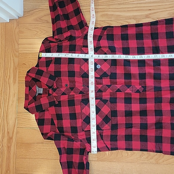 NWT, Eddie Bauer Shirtdress in Buffalo Check or Buffalo Plaid - Picture 12 of 17